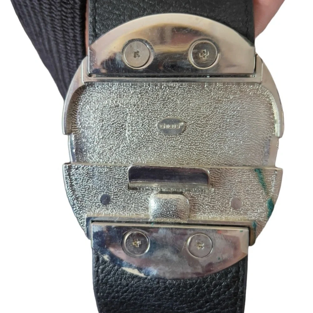 Vintage Black‎ Elastic Belt